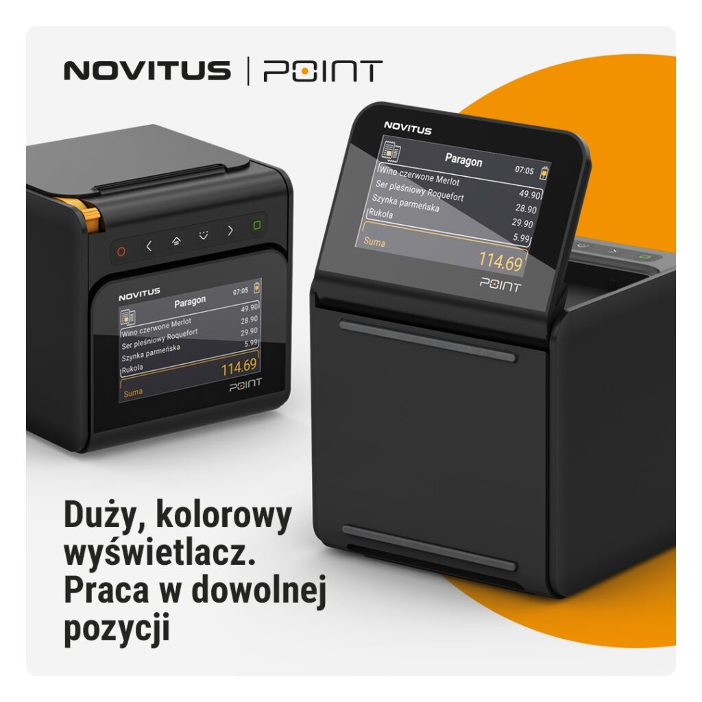 Drukarka fiskalna Gdynia Rumia Novitus Point Medium Service 1024x1024 - Drukarka fiskalna Novitus POINT do gastronomii | Dotykacka